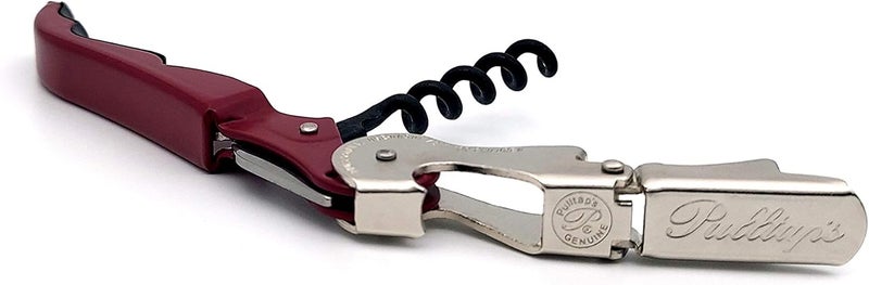 Pulltap's Genuine Classic 500 LEFT-HANDED Waiter's Corkscrew – Double-Hinged Wine Key with Hinged Foil Cutter – Patented Design – Made in Spain – Bordeaux (Burdeos) - Image 2